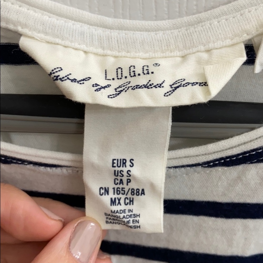 Basic Striped Tee - Picture 2 of 3